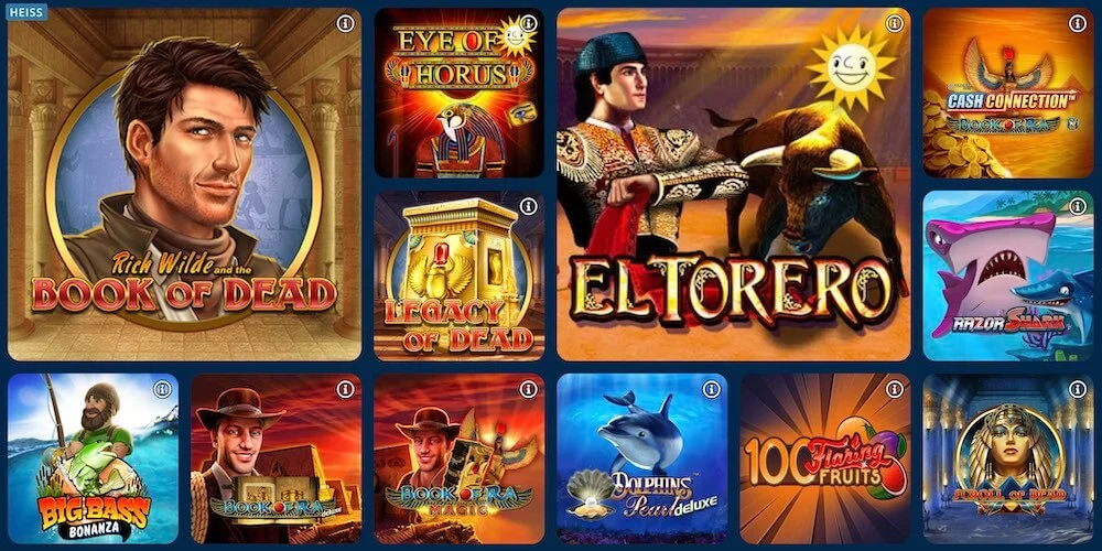 Dual Spin Casino slot games