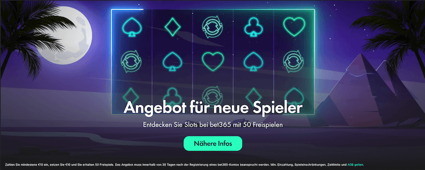 Bet365 Slots Bonus