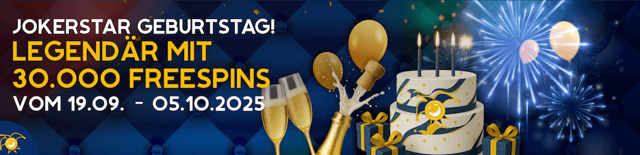 Jokerstar Geburtstag