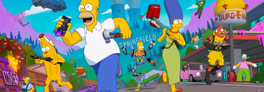Simpsons in Fortnite