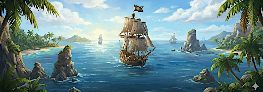 Windrose Piratenspiel