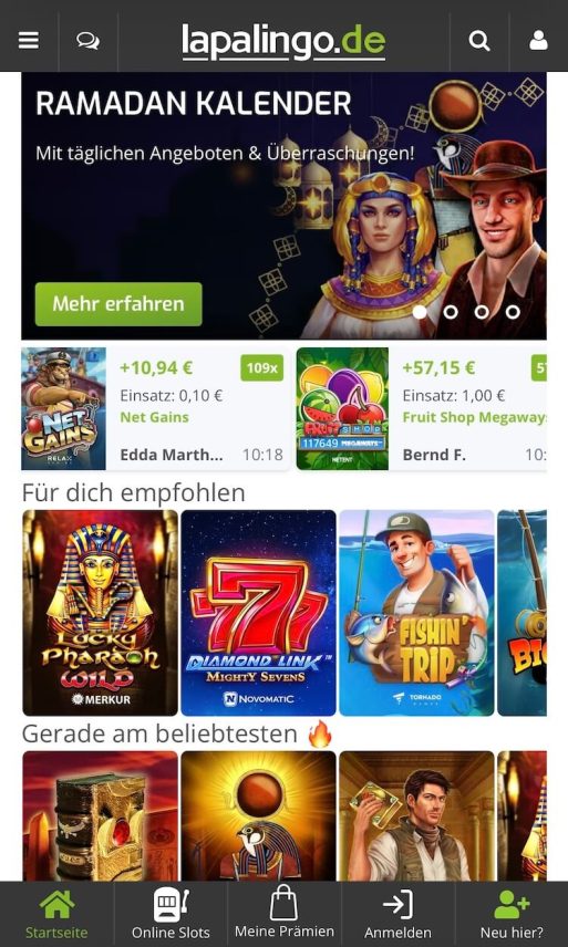 Lapalingo Echtgeld Casino