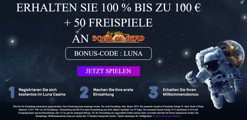 lunaslots bonus