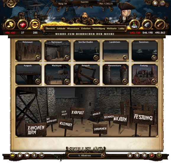 Skull Island - Screenshot